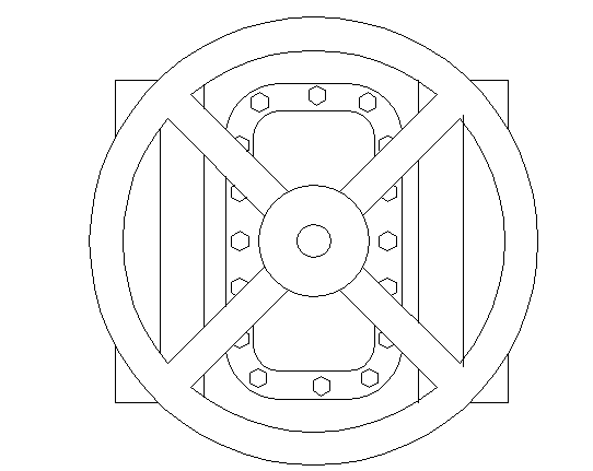 Top view of flooring layout dwg file