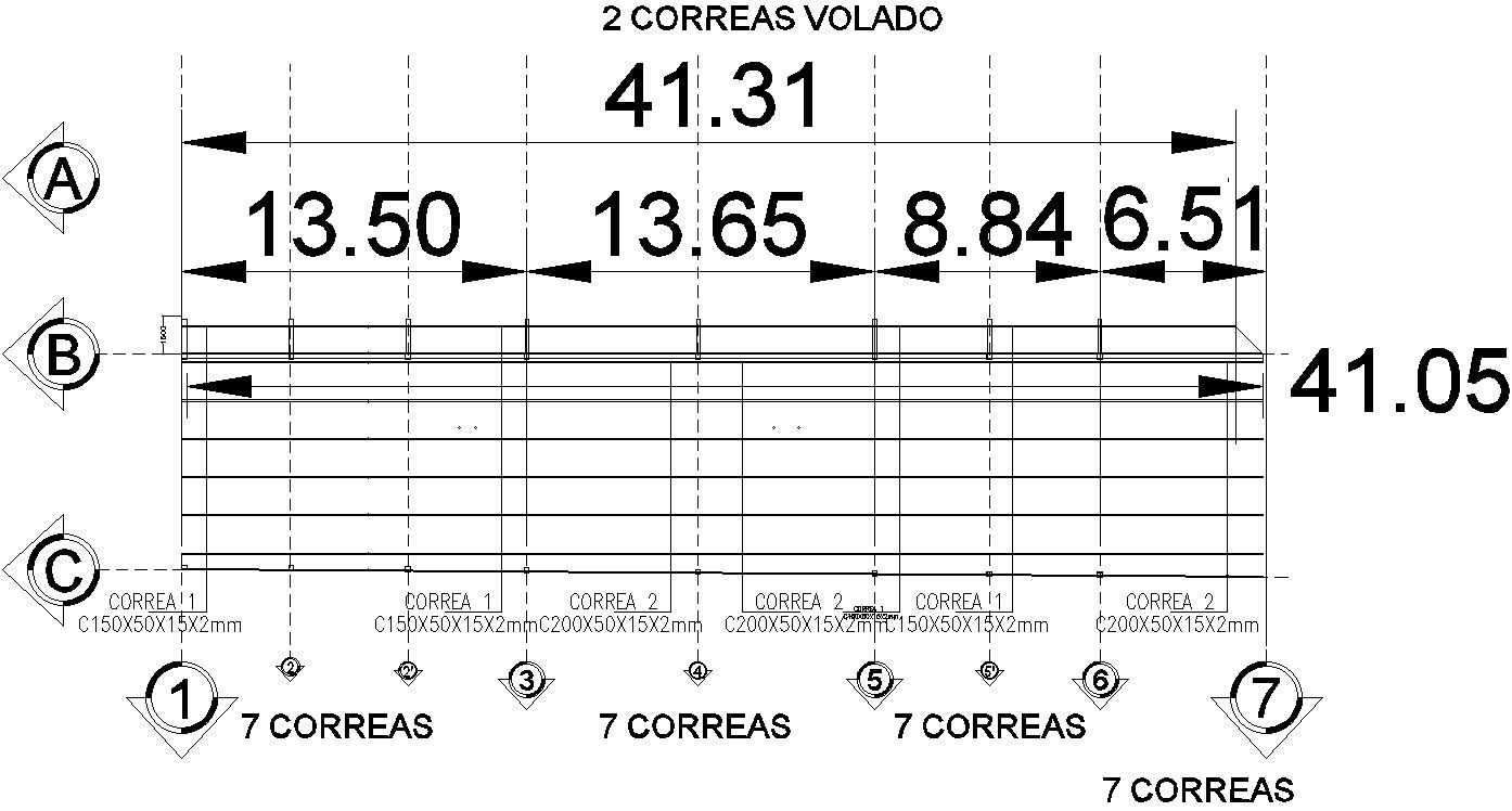 Top View of Metallic Structure frame.
