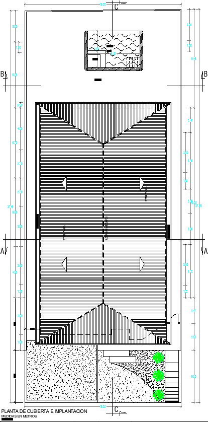 Top View of a House.