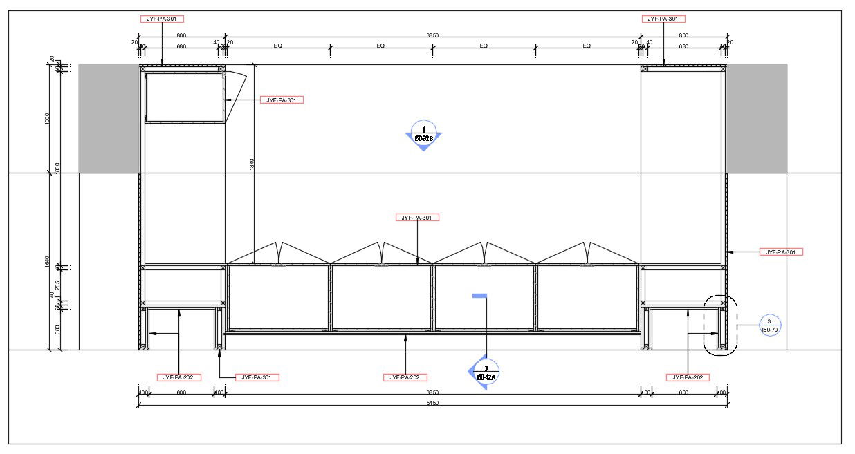 Top plan of Kitchen platform detail stated in this AutoCAD drawing file. Download this 2d AutoCAD drawing file.