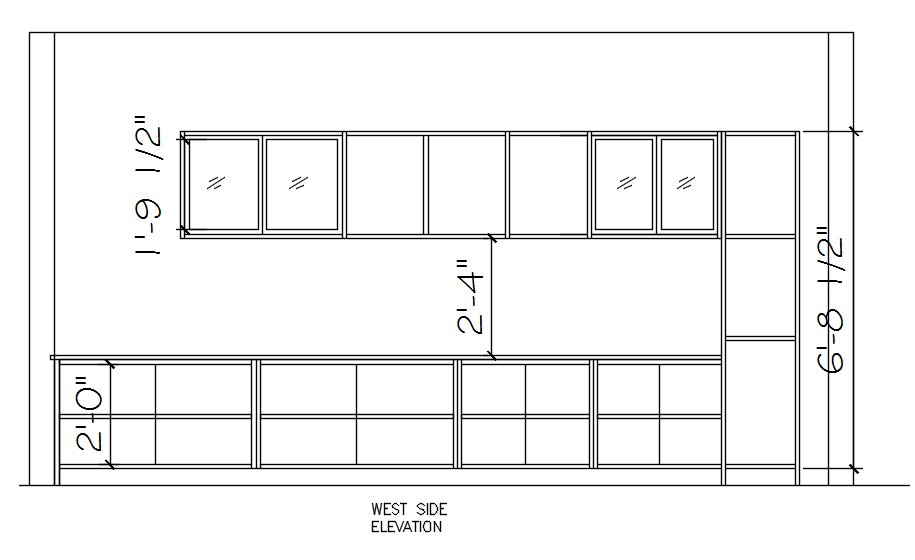 Detailed Top View Kitchen CAD Blocks for AutoCAD DWG Files