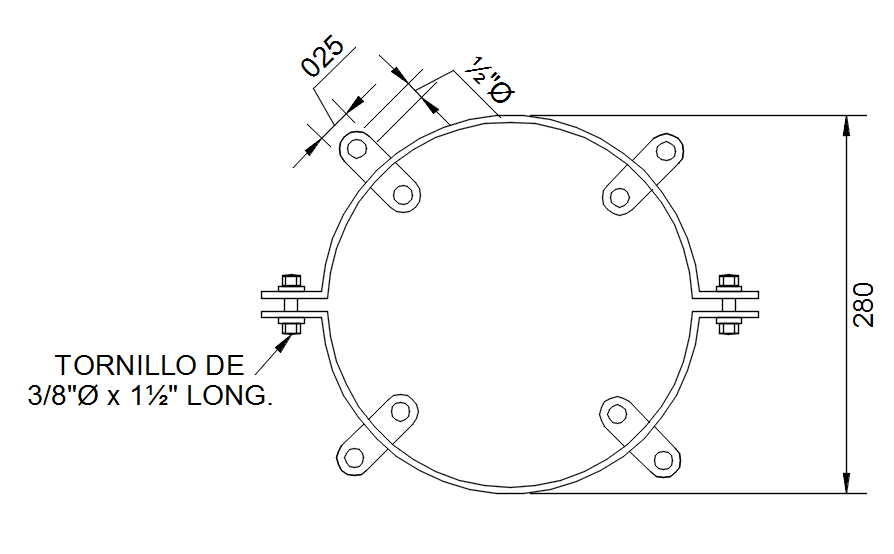 Top view of machine design in detail AutoCAD drawing, dwg file, CAD file