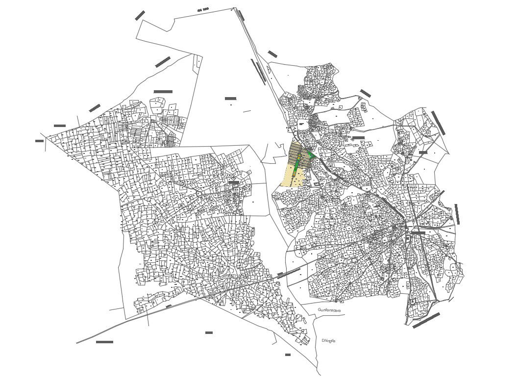 Town Planning AutoCAD Drawing Download Free DWG File