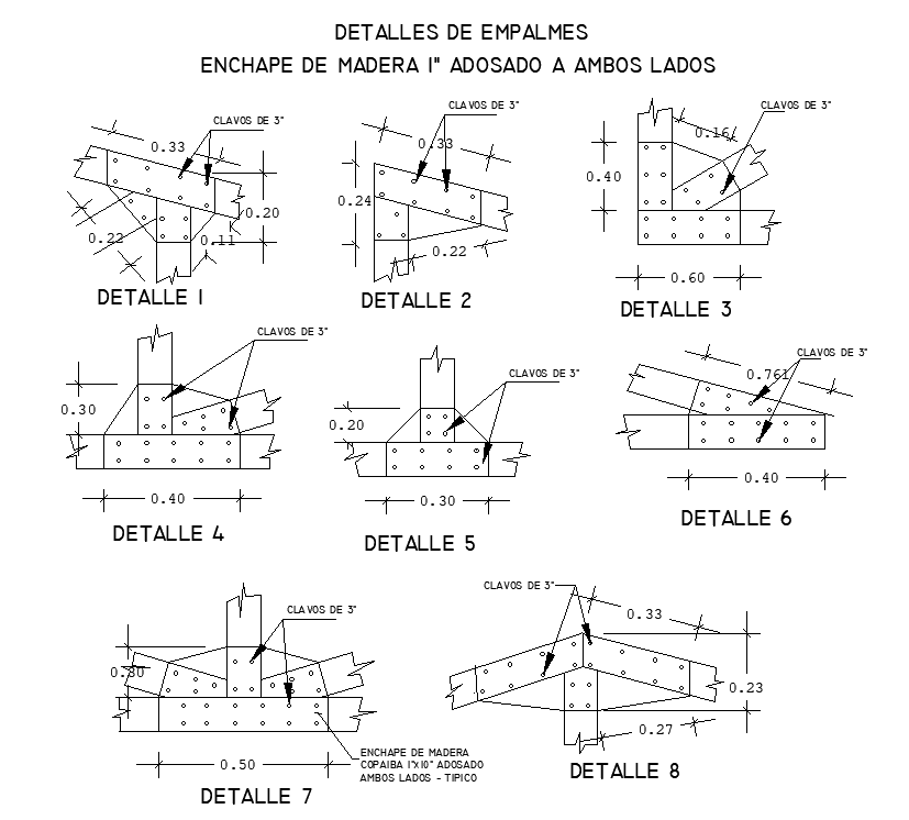 Townhouse Wood Padding Blocks Drawing Download Free DWG File