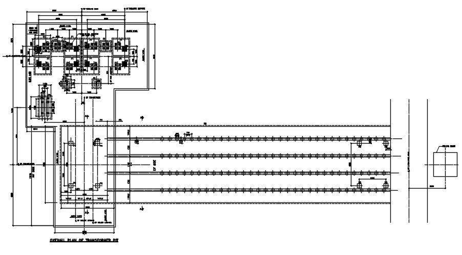 Transformer Soak Pit AutoCAD Drawing Download DWG File