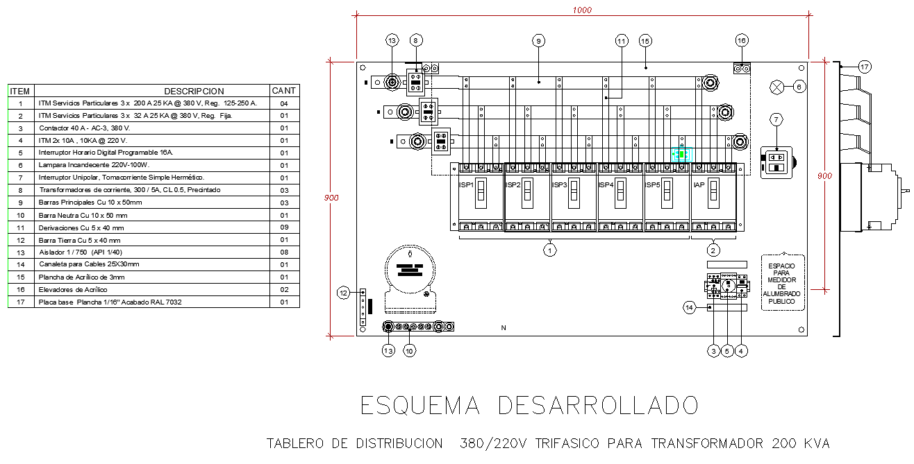 Transmit board plan dwg file