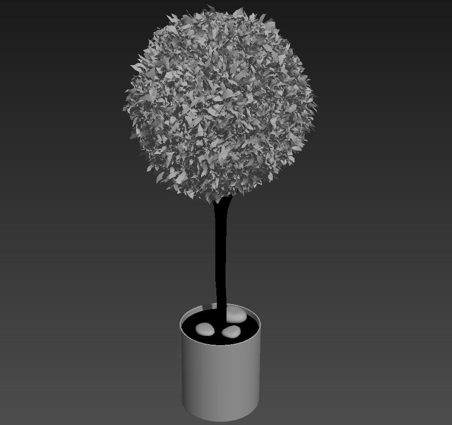 Tree Block 3d Max File