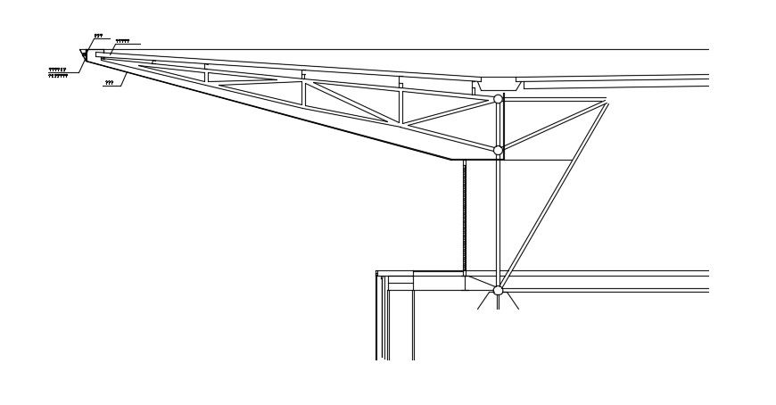 Truss Section Design AutoCAD File Free Download