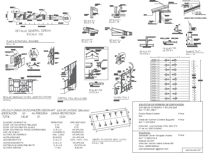 Truss Detailed Roof Structural Plan Drawing In AutoCAD File