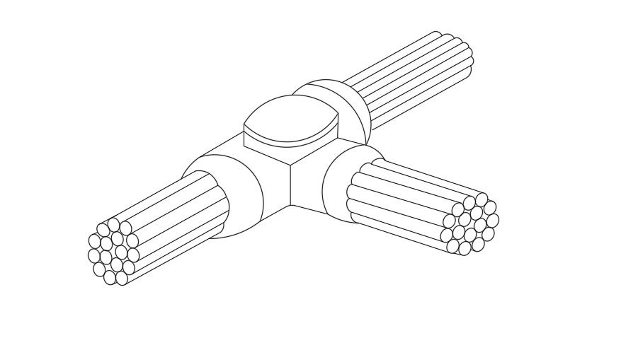 T type cable fursweld AutoCAD drawing