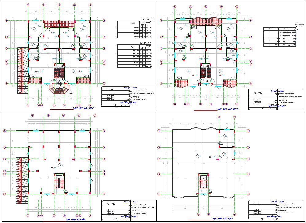 Twin bungalows house plan 