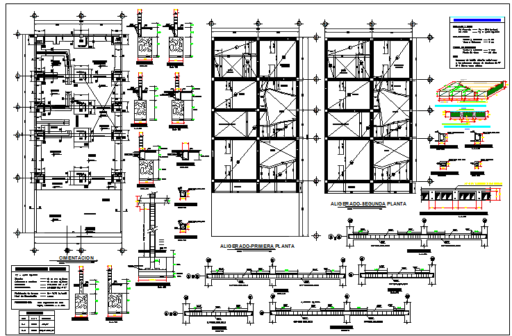 Two story residential house construction details dwg file