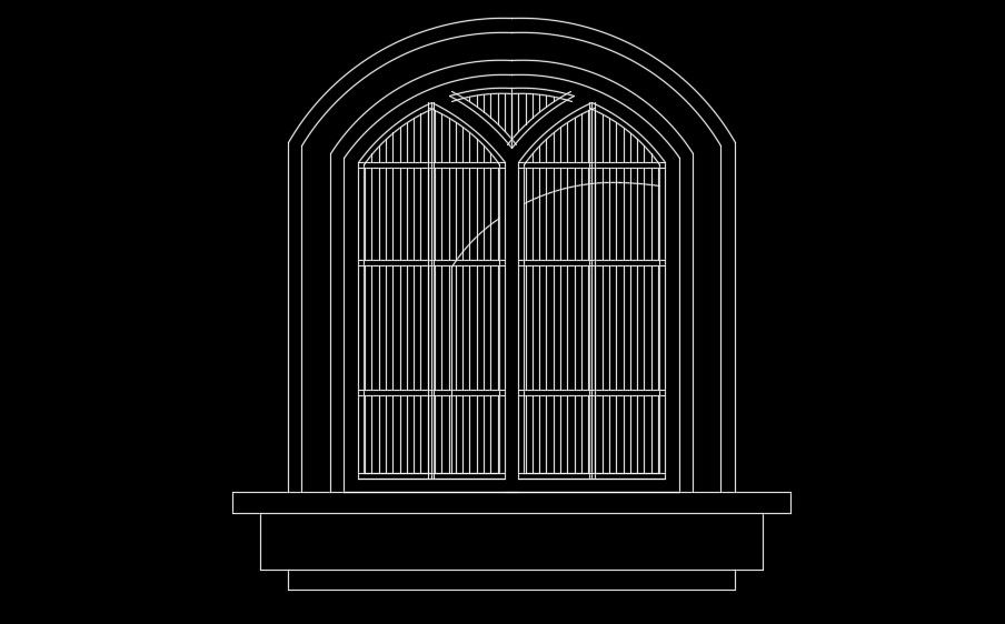 Two side opening doors