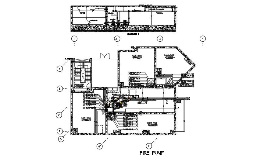 Types of water tank in commercial building.