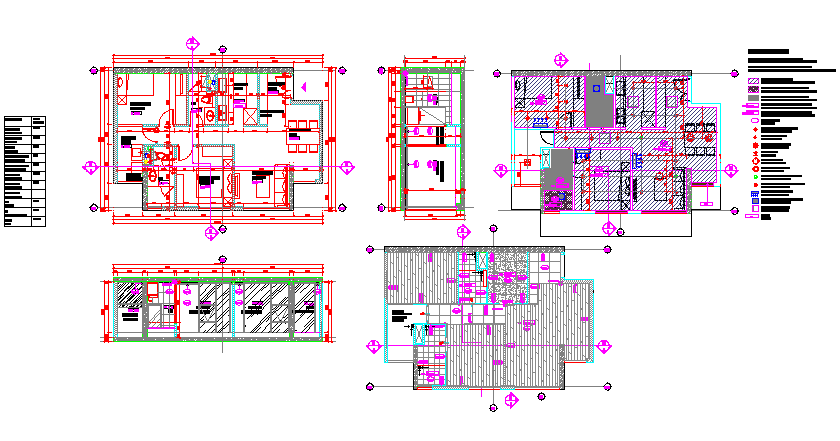 Typical Apartments plan and sectional elevation Detail Bb