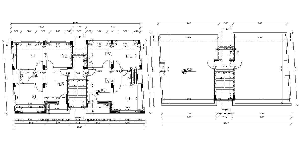 Typical Floor Plans And Working Drawing Design Architectural