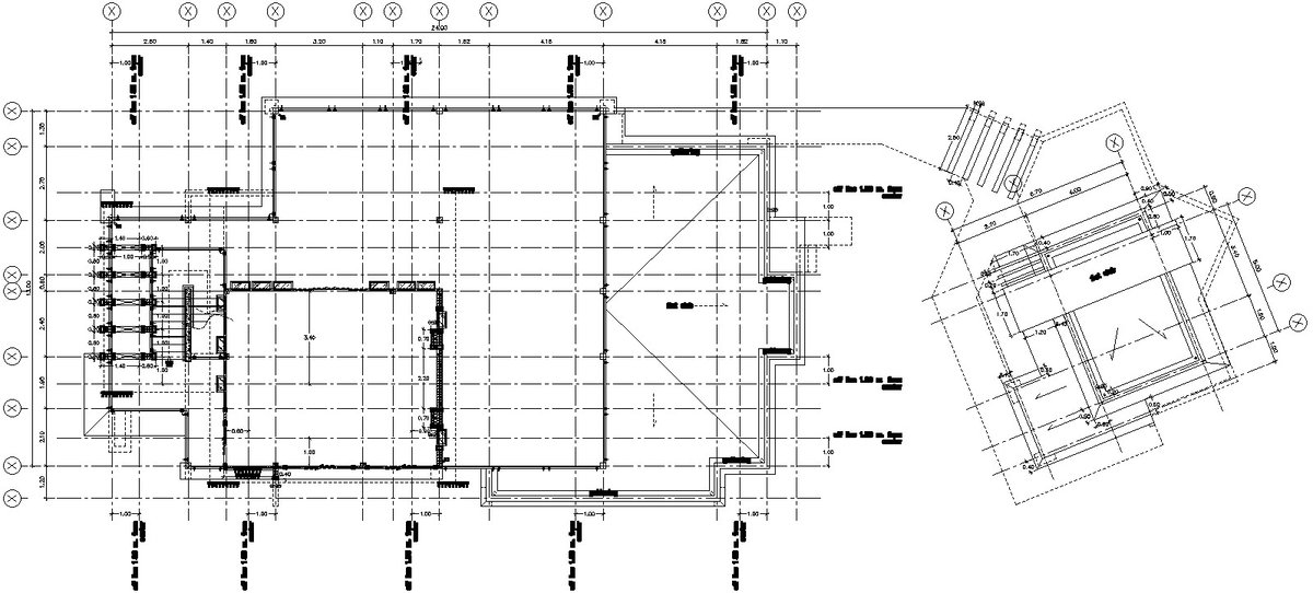 Typical column details of restaurant in detail AutoCAD drawing, dwg file, CAD file