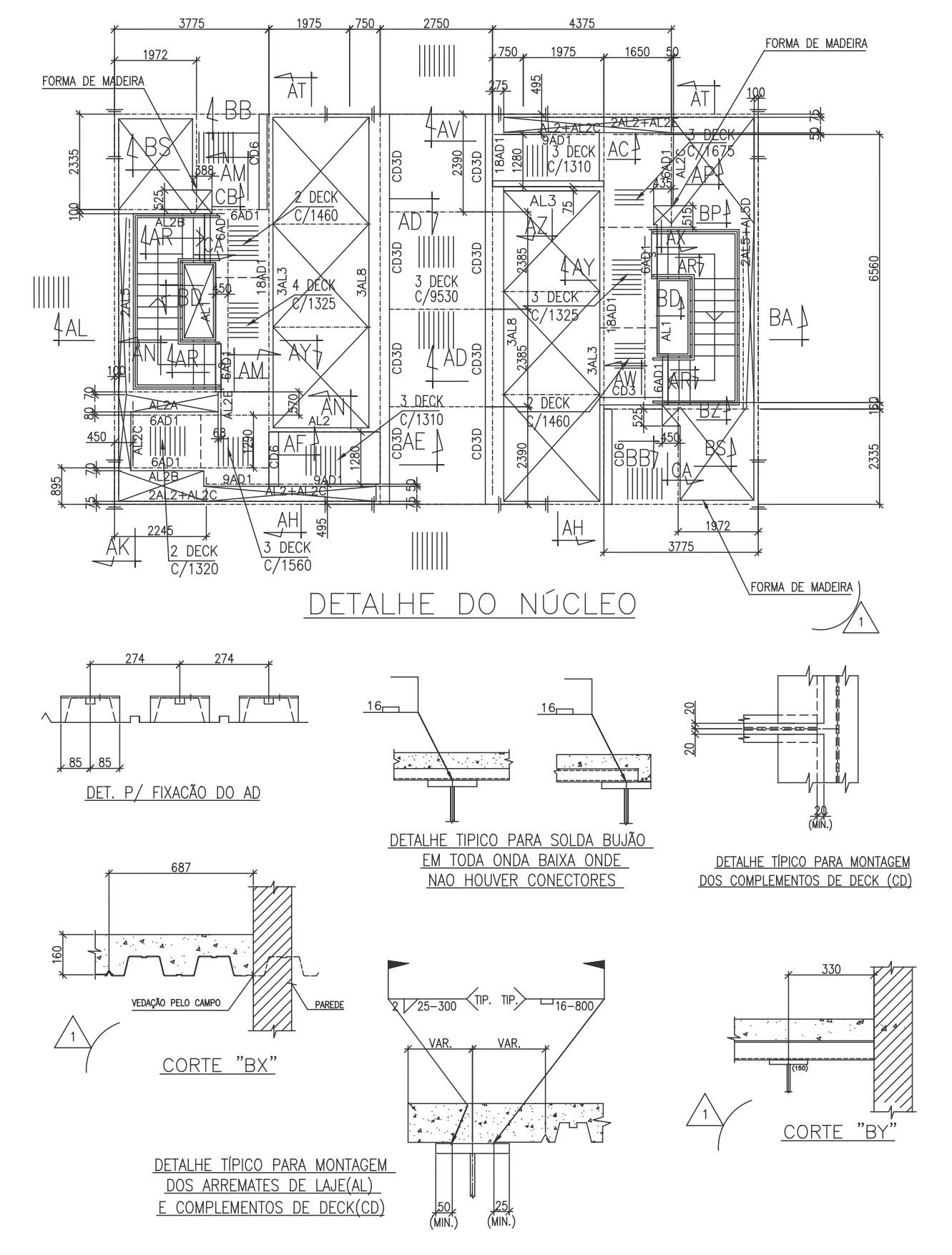 Typical detail for solding plug on all low wave where there are no connectors DWG autoCAD drawing