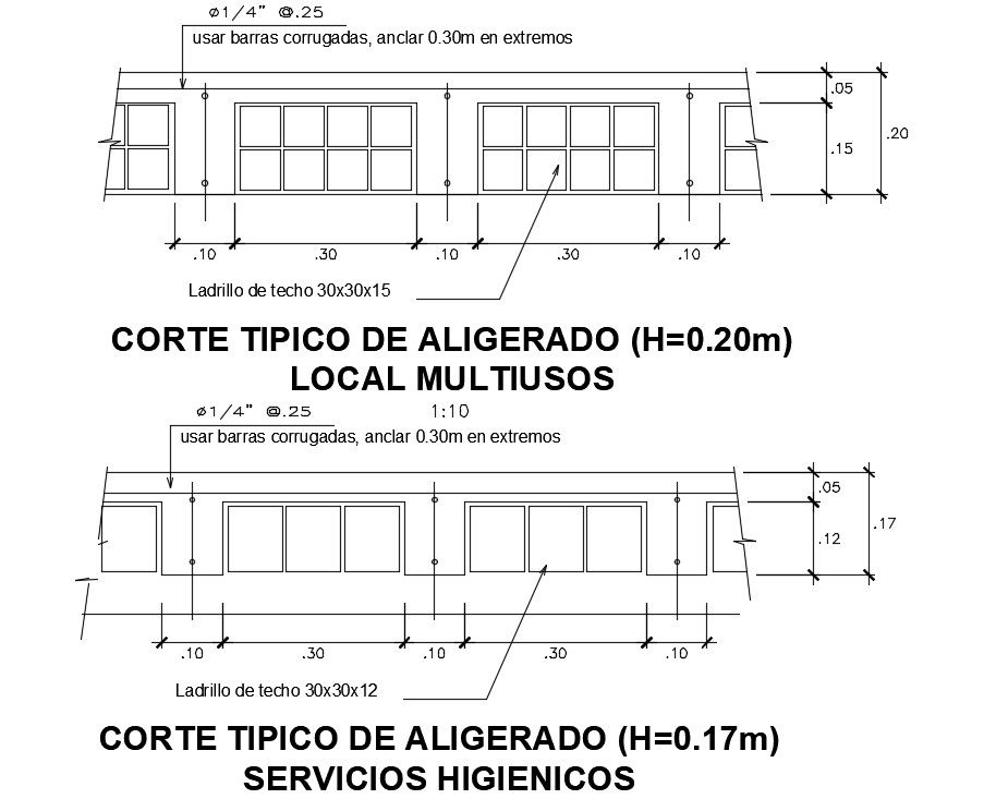 Typical lighting cut out of 18x7m local commercial shop plan is given in this AutoCAD drawing model. Download now.