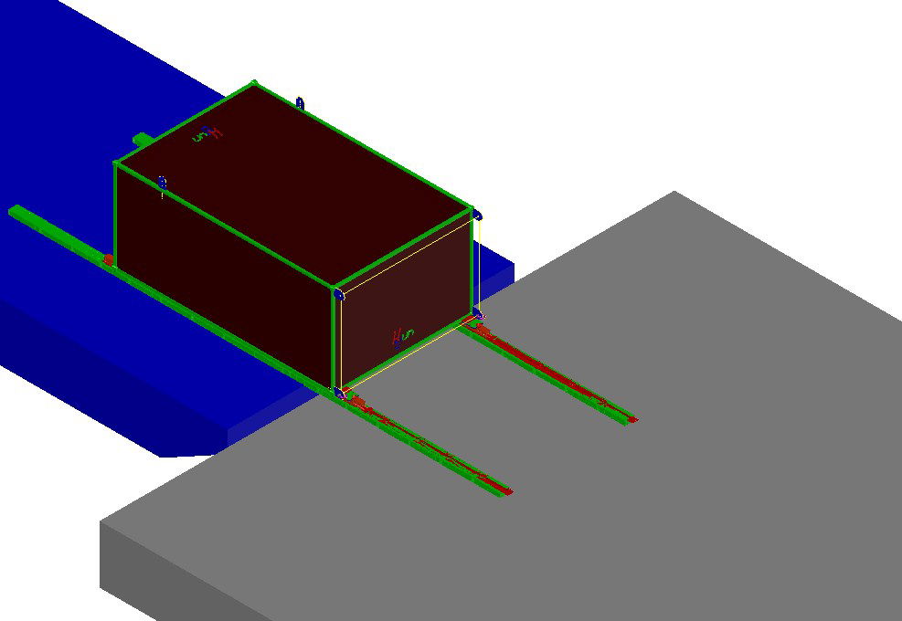Unloading Cold Box DWG File
