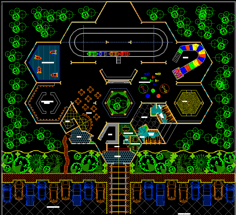 Clubhouse Key Floor Plan DWG File for Interior Design Projects