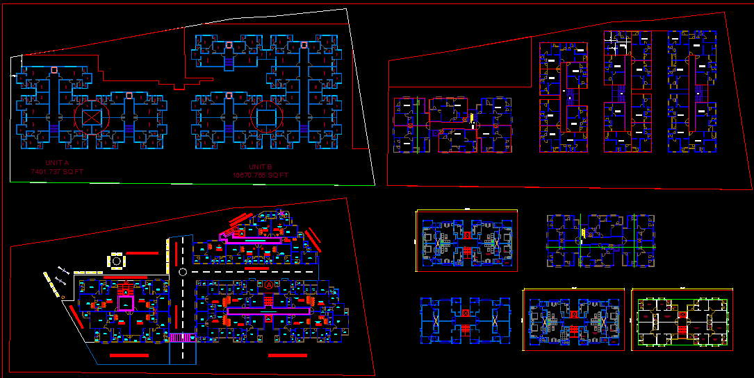 Villa Floor Plan CAD DWG File for Architects and Residential Designers