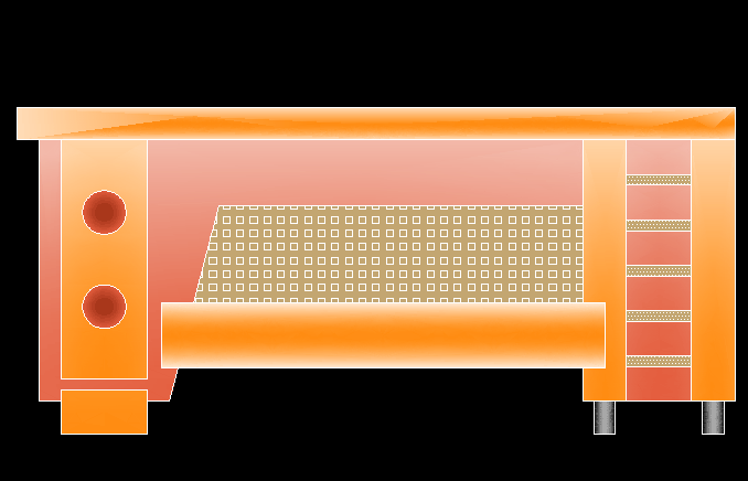 Modern Office Table Design CAD Drawing in 2D Format File Download