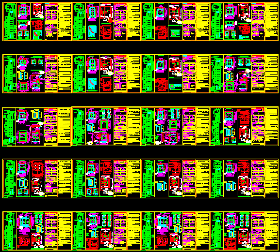 Detailed Lift Drawing and Section Design in AutoCAD DWG File