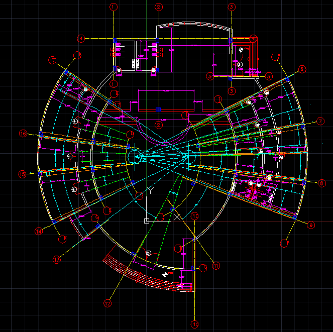 Bank Layout Design with Floor Planning and Interior in AutoCAD File