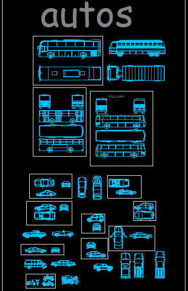 Vehicle Block for AutoCAD Design Layout and Planning in DWG Format
