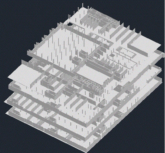 Download 3D Building Plan DWG CAD Drawing for Architecture Projects