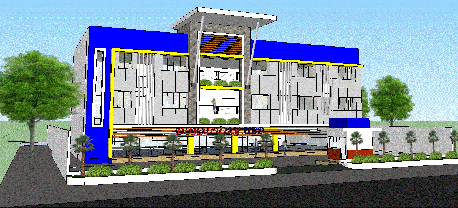 3D Building Plan DWG Layout for Architectural and Structural Design