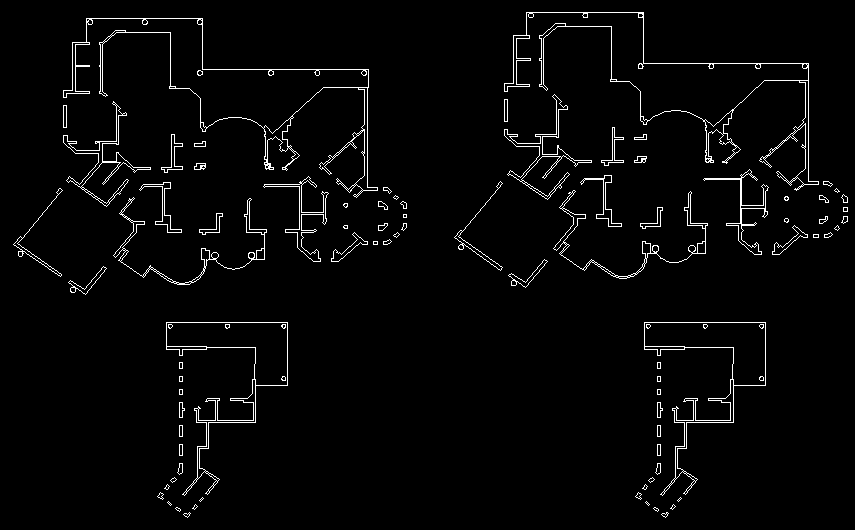G2 House Plan Architectural Layout Design in AutoCAD Drawing File
