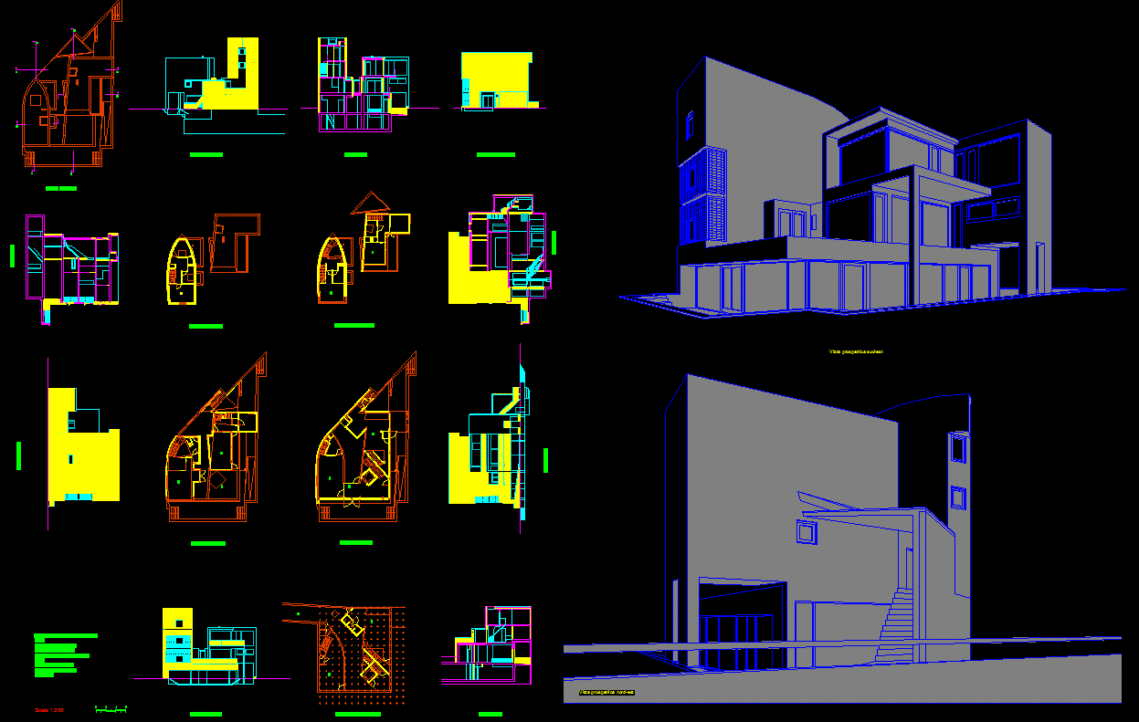Hague Alvaro Siza DWG Design DWG for Architectural Planning Projects