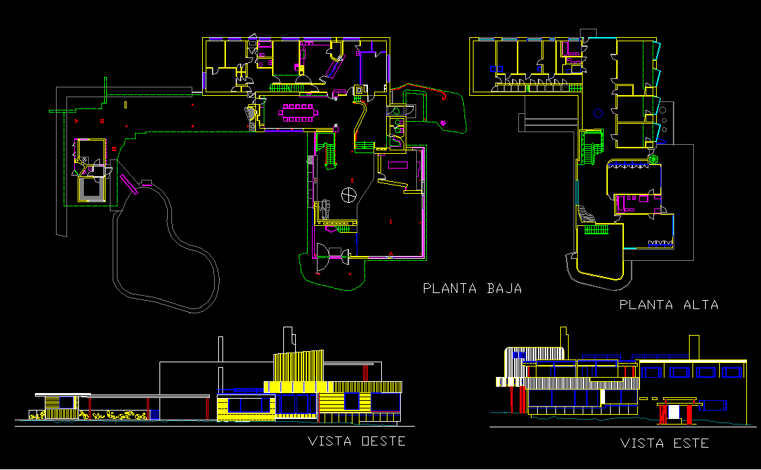 Maiera Village DWG CAD Design Drawing File for Architectural Projects