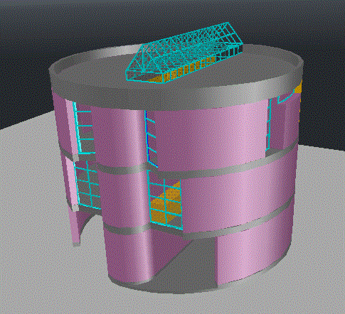 Mies Gerike House Elevation CAD Drawing for Architectural Design