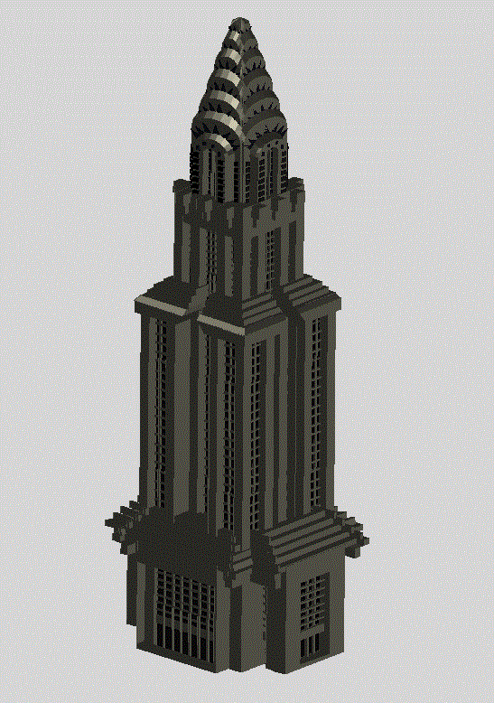 Chrysler Building CAD Drawing File for Accurate Architectural Plans