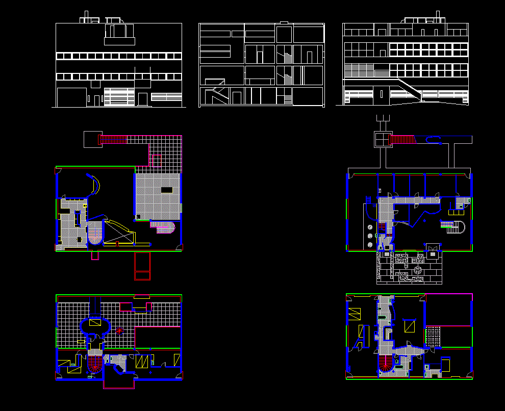 Steinhouse 2D DWG CAD Drawing File for Accurate Architectural Layouts