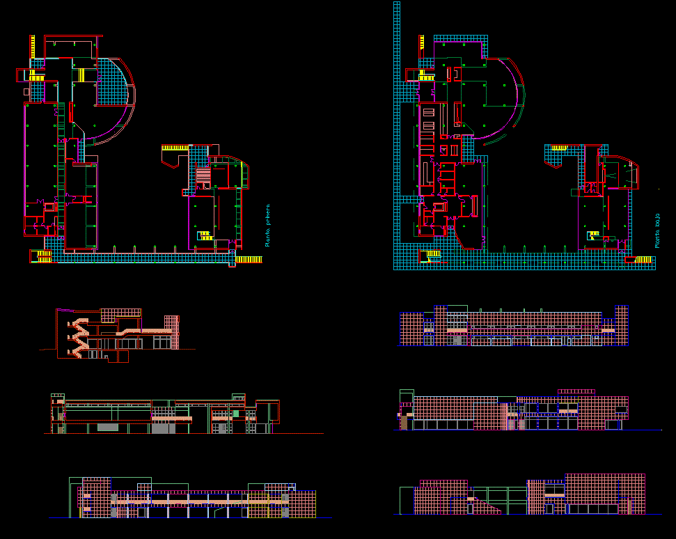 Weishaupt Richard Meier DWG CAD Drawing File for Architectural Layouts