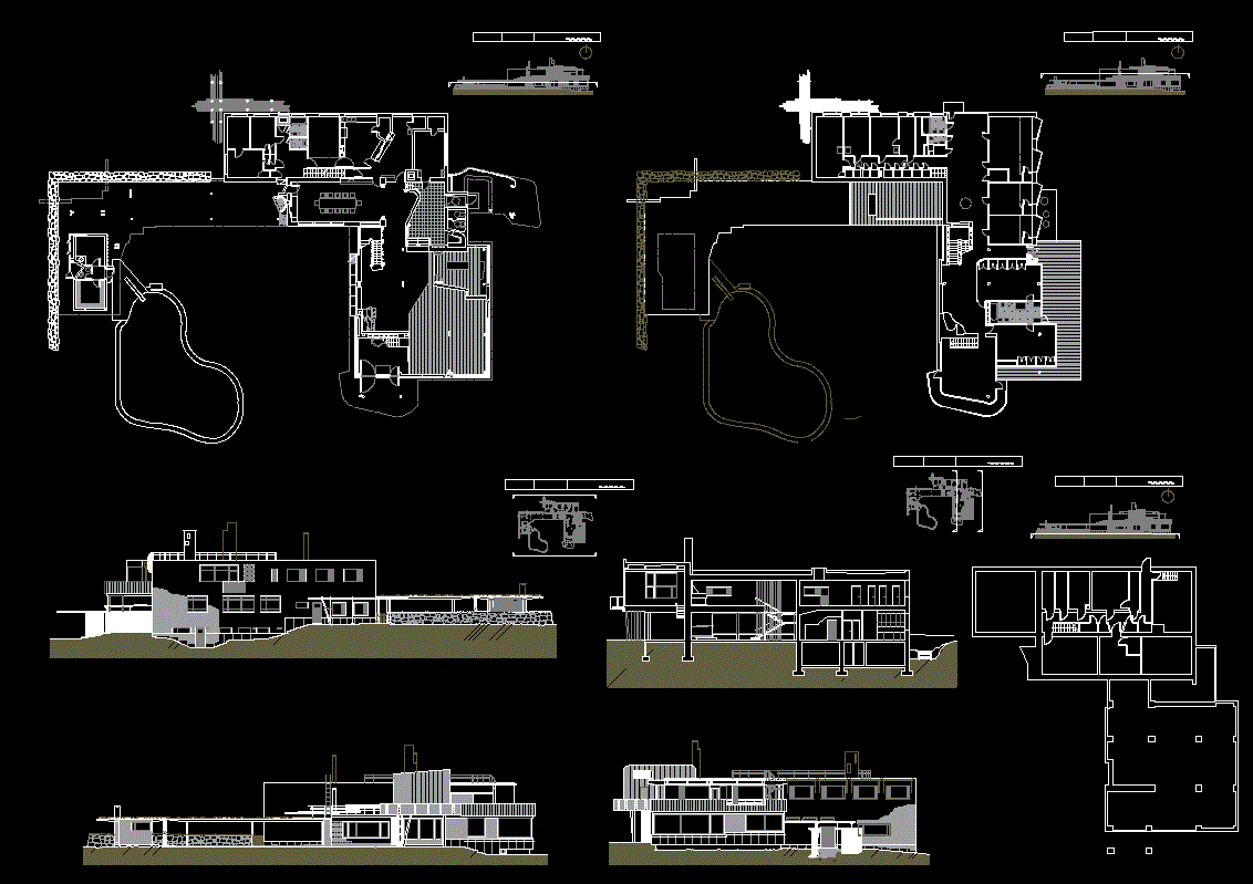 Villa Mairea House DWG CAD Drawing File for Architects and Designers
