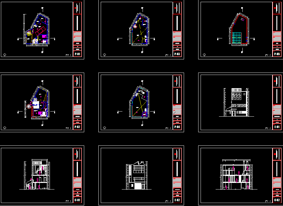 Planimetry House DWG CAD File with Accurate Floor Plans and Layouts