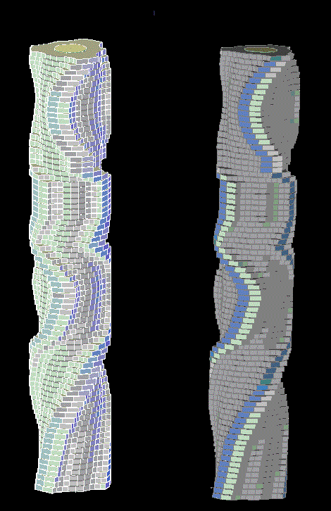 Dynamic Tower Dubai 3D Architectural Design AutoCAD DWG File