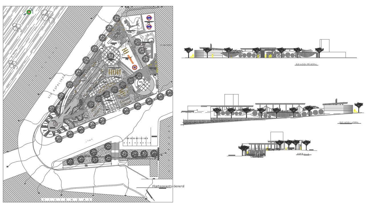 Urban park for children