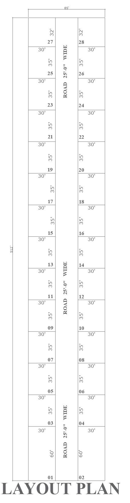 Urban design of al noor society naudero road larkano with details dwg autocad drawing .