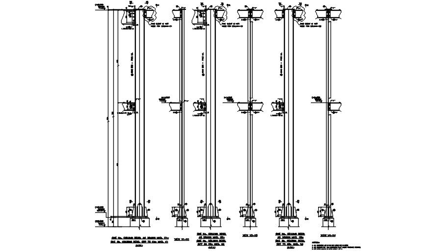 Vacuum filter column section details as per drawing and typical section details are provided in this AutoCAD DWG drawing. Download the AutoCAD 2D DWG file.