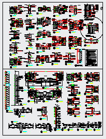 Various types of Windows carpentry work detail design drawing