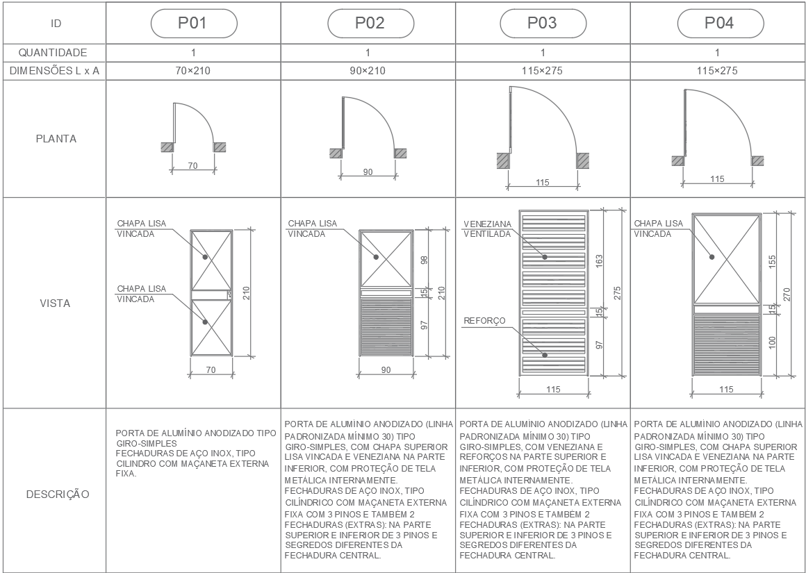 Various Louver Door Designs & Detail DWG Drawing | Cadbull
