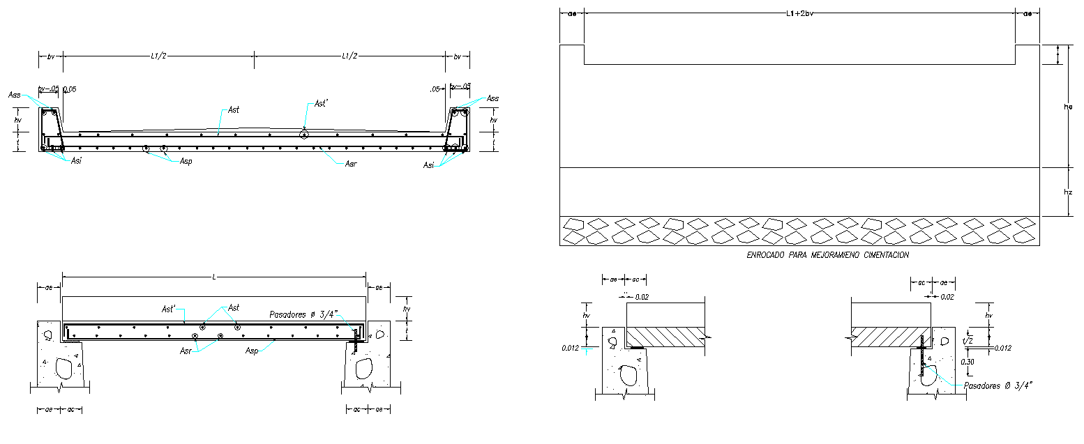 Vehicular bridge plan layout file