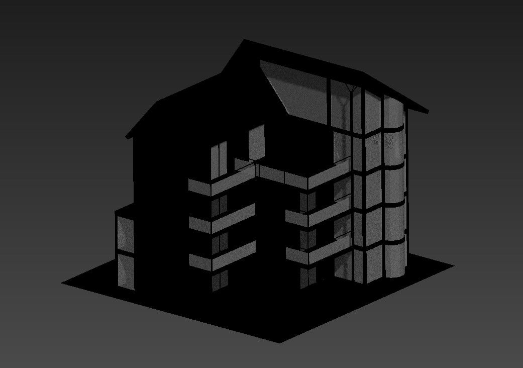 View Of Factory 3D MAX File Free Download