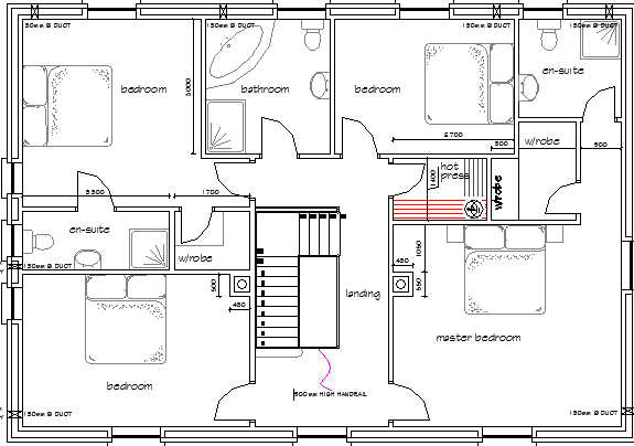 Villa Architecture Design and Structure Details dwg file